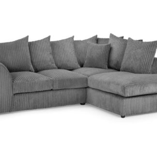 Markham Grey Fabric Right Hand Facing Corner Sofa