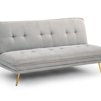 Foster Grey Fabric 3 Seater Sofa Bed