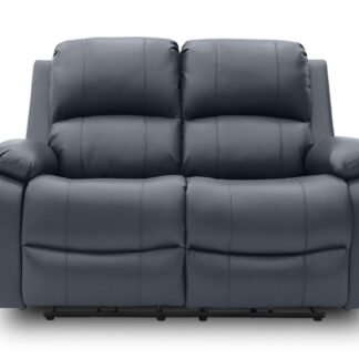 Jagger Grey Leather Electric Recliner 2 Seater Sofa