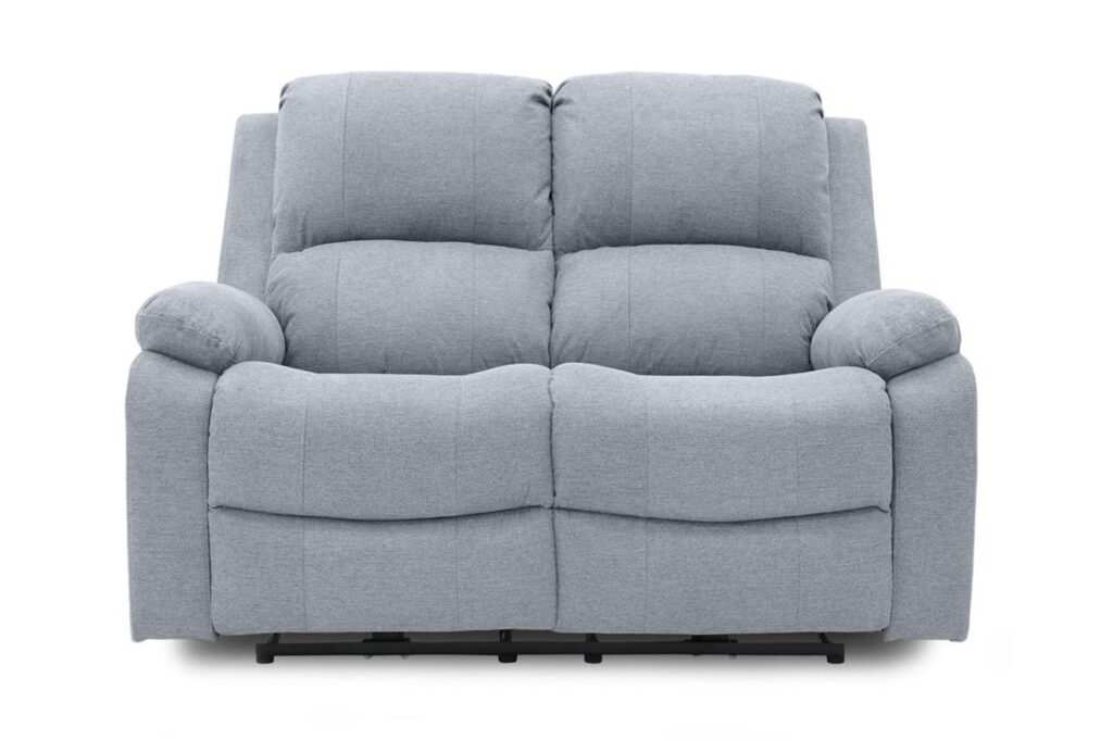 Honeypot furniture axel electric recliner sofa grey fabric 2 seater 52799.jpg