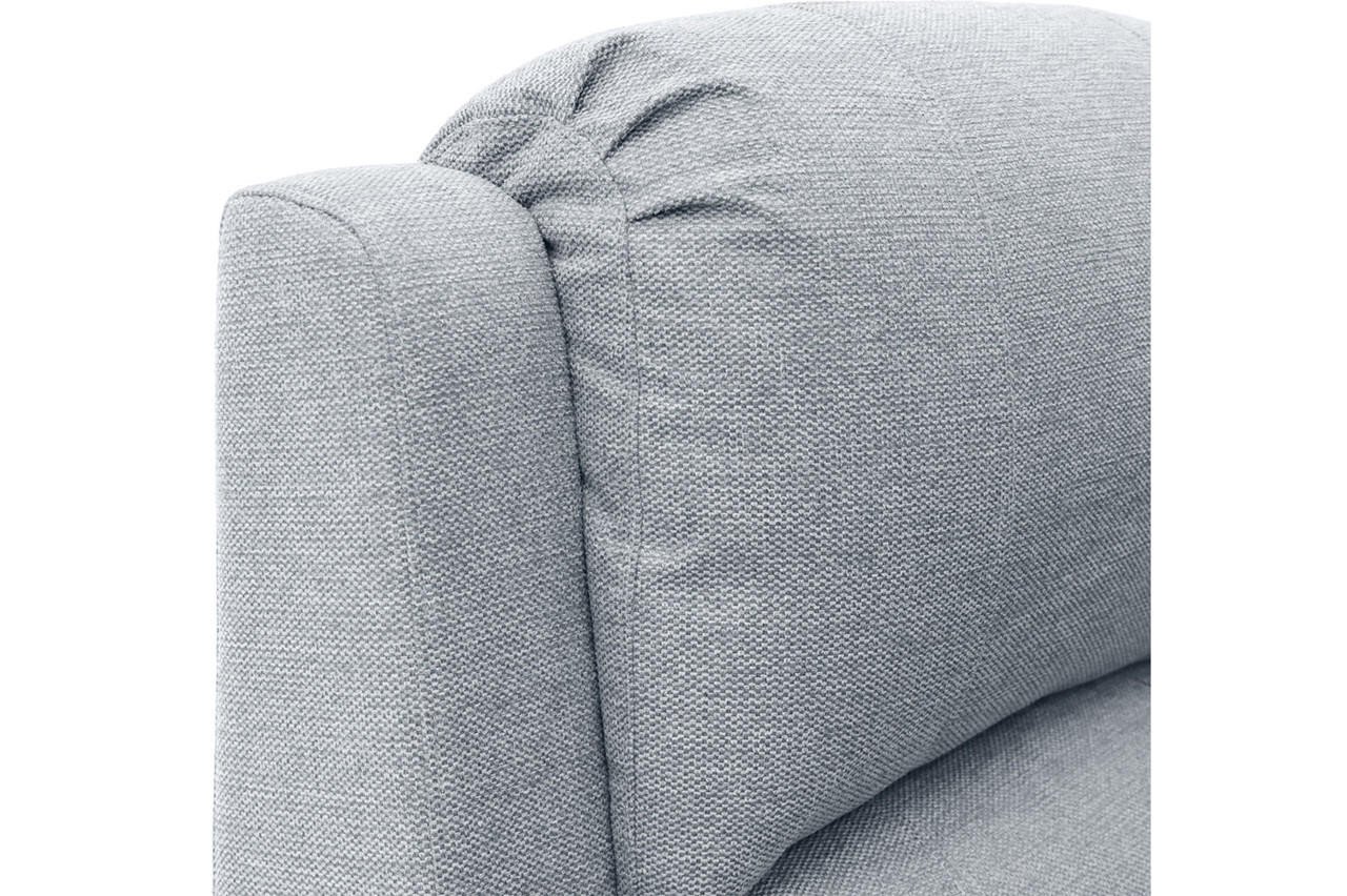 Jagger Grey Fabric Electric Recliner Armchair - Image 3