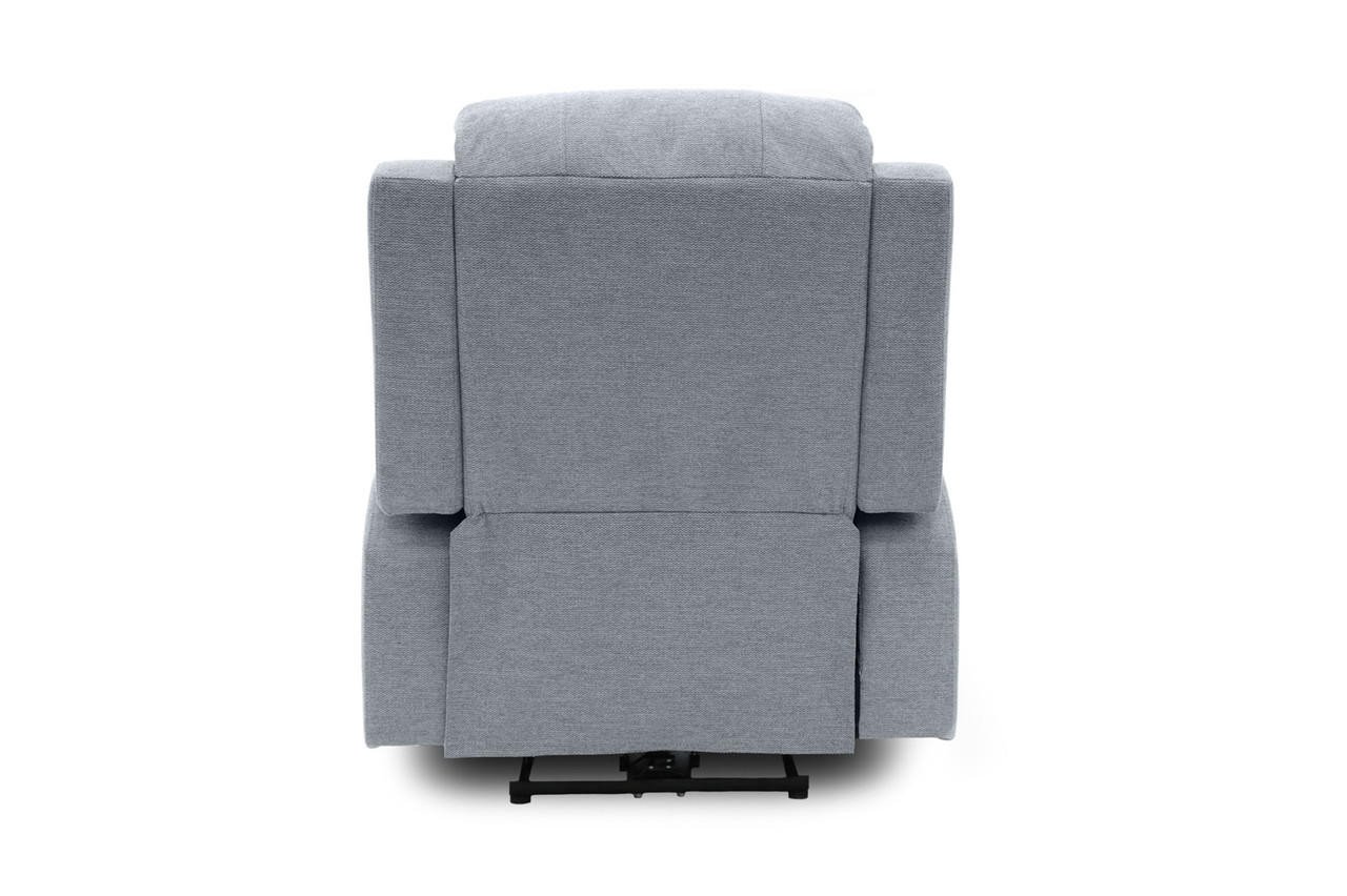 Jagger Grey Fabric Electric Recliner Armchair - Image 4