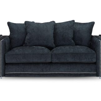Ledbury Charcoal Fabric 3 Seater Sofa