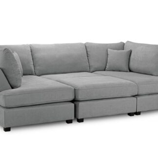 Sonder Grey Fabric U Shape Corner Sofa