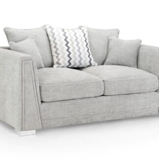 Elstowe Grey Fabric 2 Seater Sofa