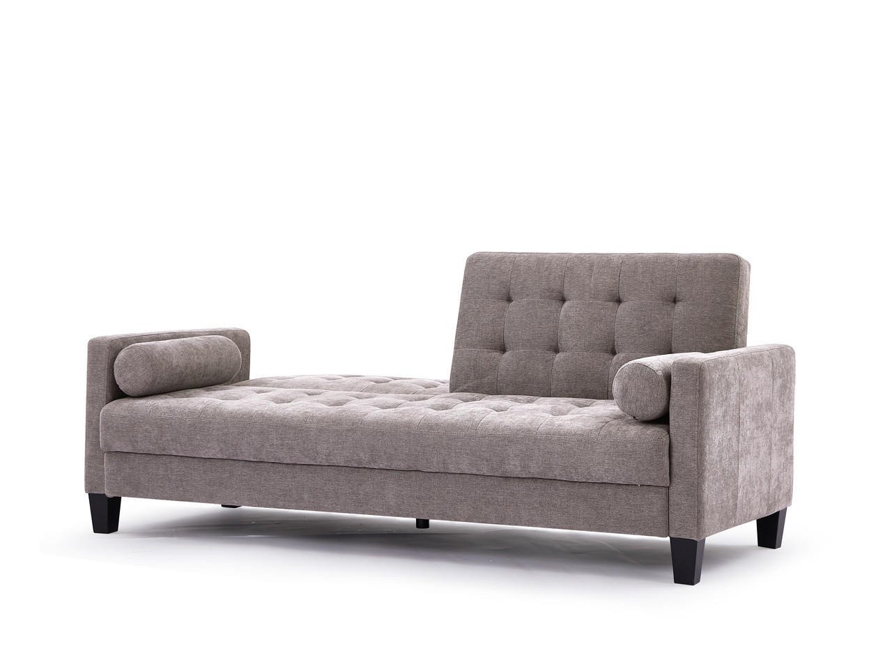 Barrett Beige Fabric 3 Seater Sofa Bed - Image 5