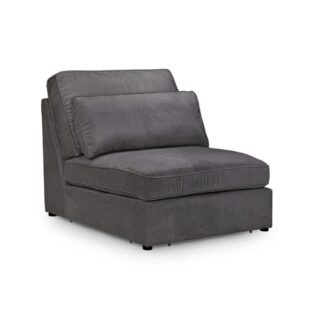 Sofa Club Landos Grey Fabric Modular Armless Piece
