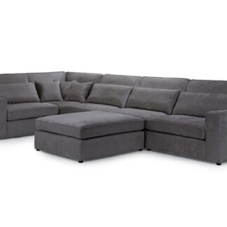 Sofa Club Landos Grey Fabric Modular Large Corner Sofa