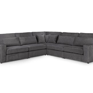 Sofa Club Landos Grey Fabric Modular Corner Sofa