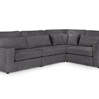 Sofa Club Landos Grey Fabric Right Hand Facing Modular Corner Sofa