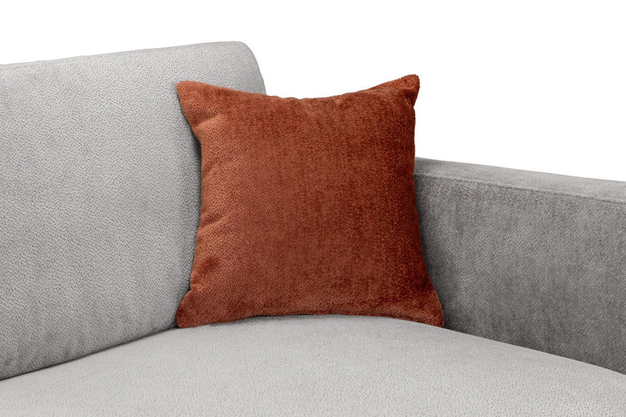 Ellis Grey Fabric Armchair - Image 4