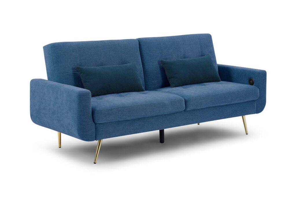 Honeypot furniture lyra sofabed blue 3 seater 97675.jpg