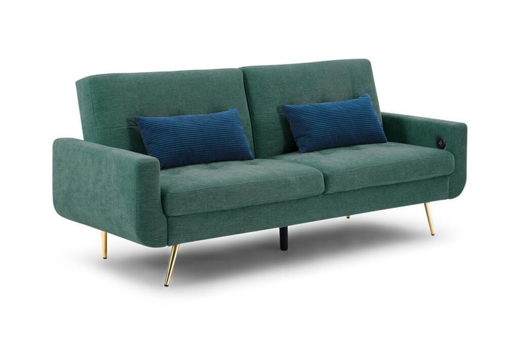 Honeypot furniture lyra sofabed green 3 seater 57749.jpg