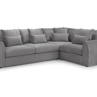 Alara Grey Fabric Right Hand Facing Corner Sofa