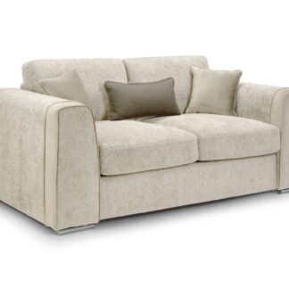 Valante Beige Fabric 2 Seater Sofa