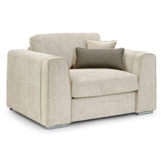 Valante Beige Fabric Armchair