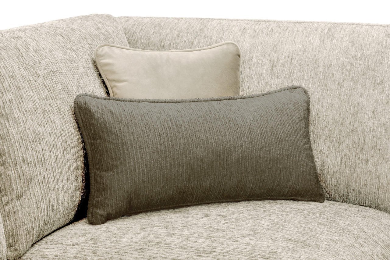 Valante Beige Fabric 2 Seater Sofa - Image 4