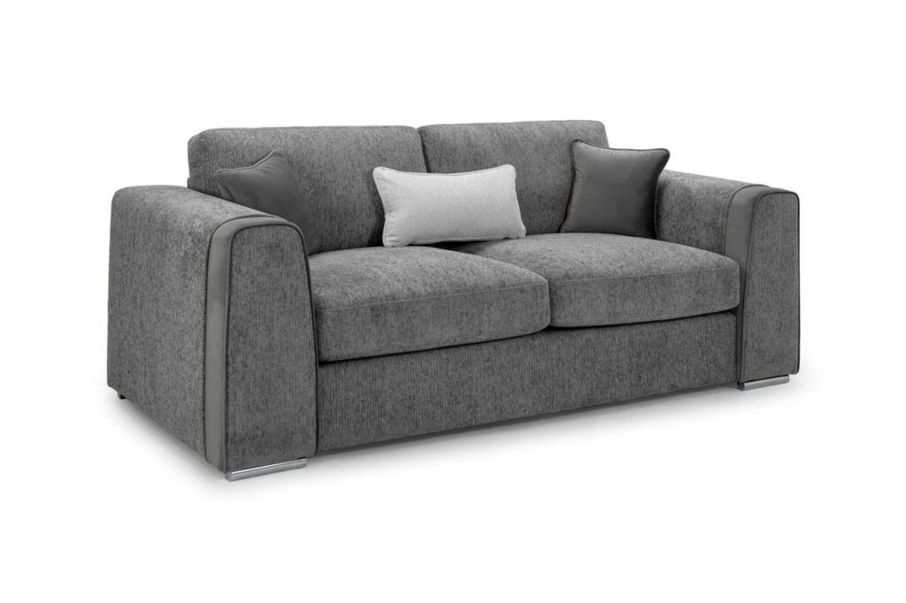 Honeypot furniture naples sofa grey 3 seater 68205.jpg