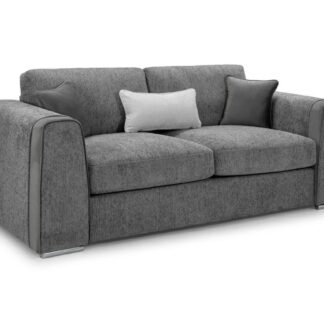Valante Grey Fabric 3 Seater Sofa