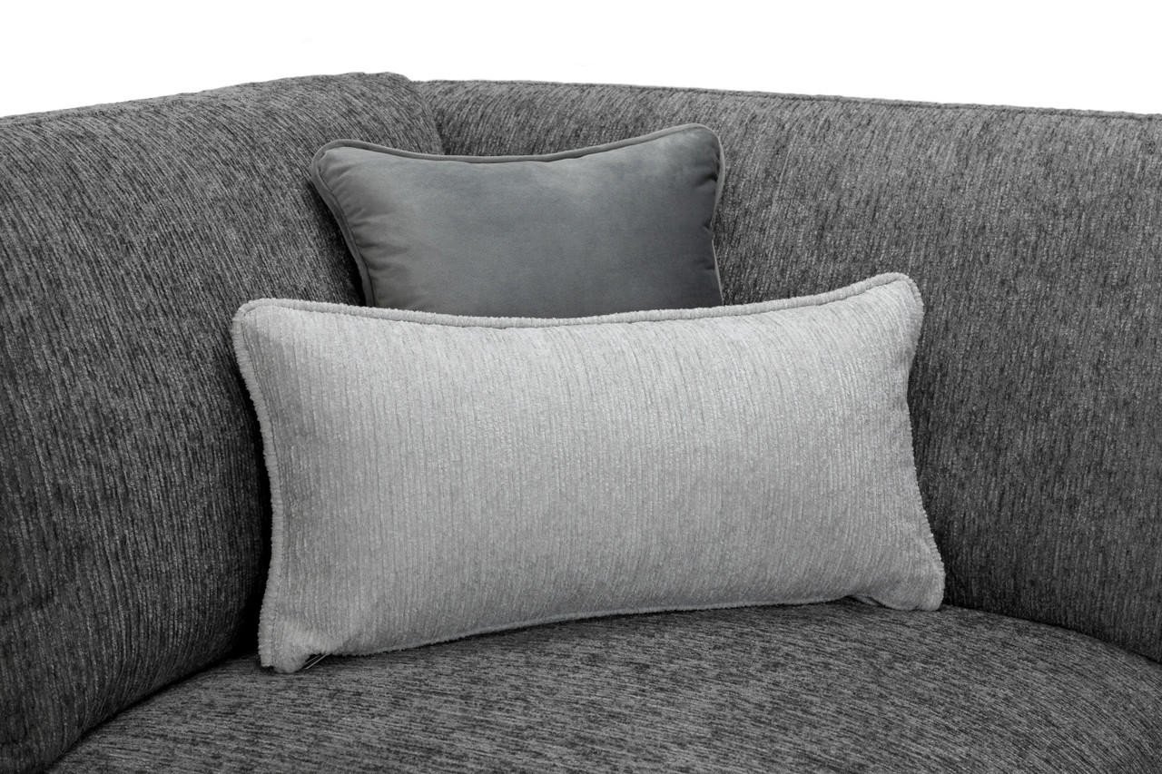 Valante Grey Fabric Armchair - Image 5