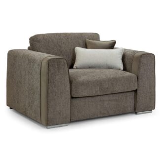 Valante Mocha Fabric Armchair