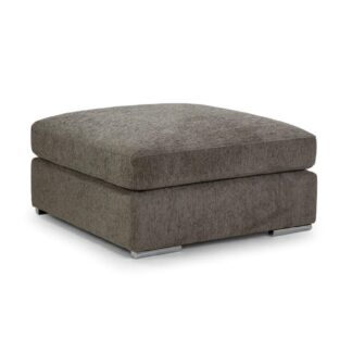Valante Mocha Fabric Footstool