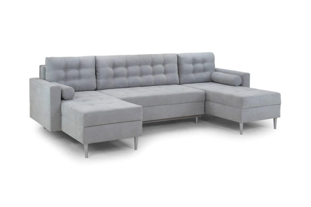 Honeypot furniture porto sofabed grey u shape corner 04630.jpg