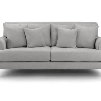 Vinson Grey Fabric 3 Seater Sofa
