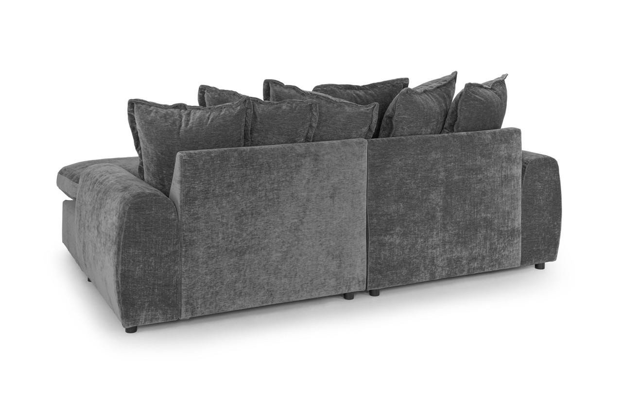 Lucius Grey Fabric Right Hand Facing Corner Sofa - Image 2