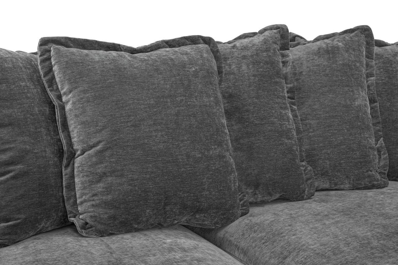 Lucius Grey Fabric Right Hand Facing Corner Sofa - Image 6