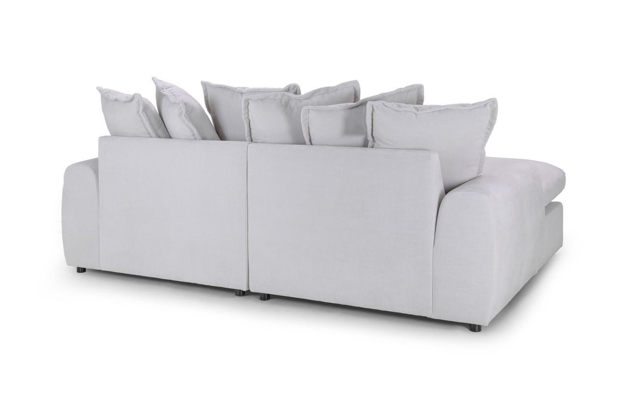 Lucius Natural Fabric Left Hand Facing Corner Sofa - Image 3