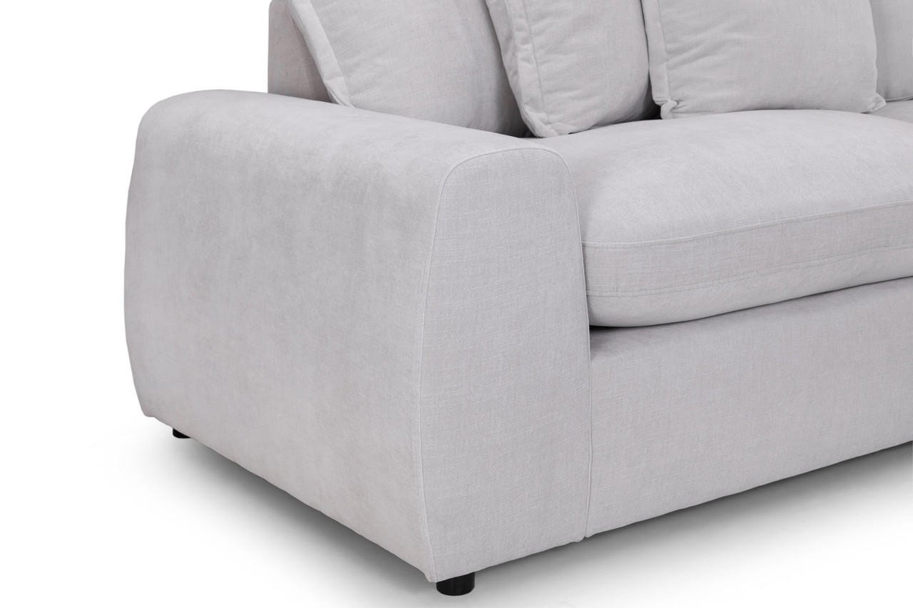 Lucius Natural Fabric Right Hand Facing Corner Sofa - Image 4
