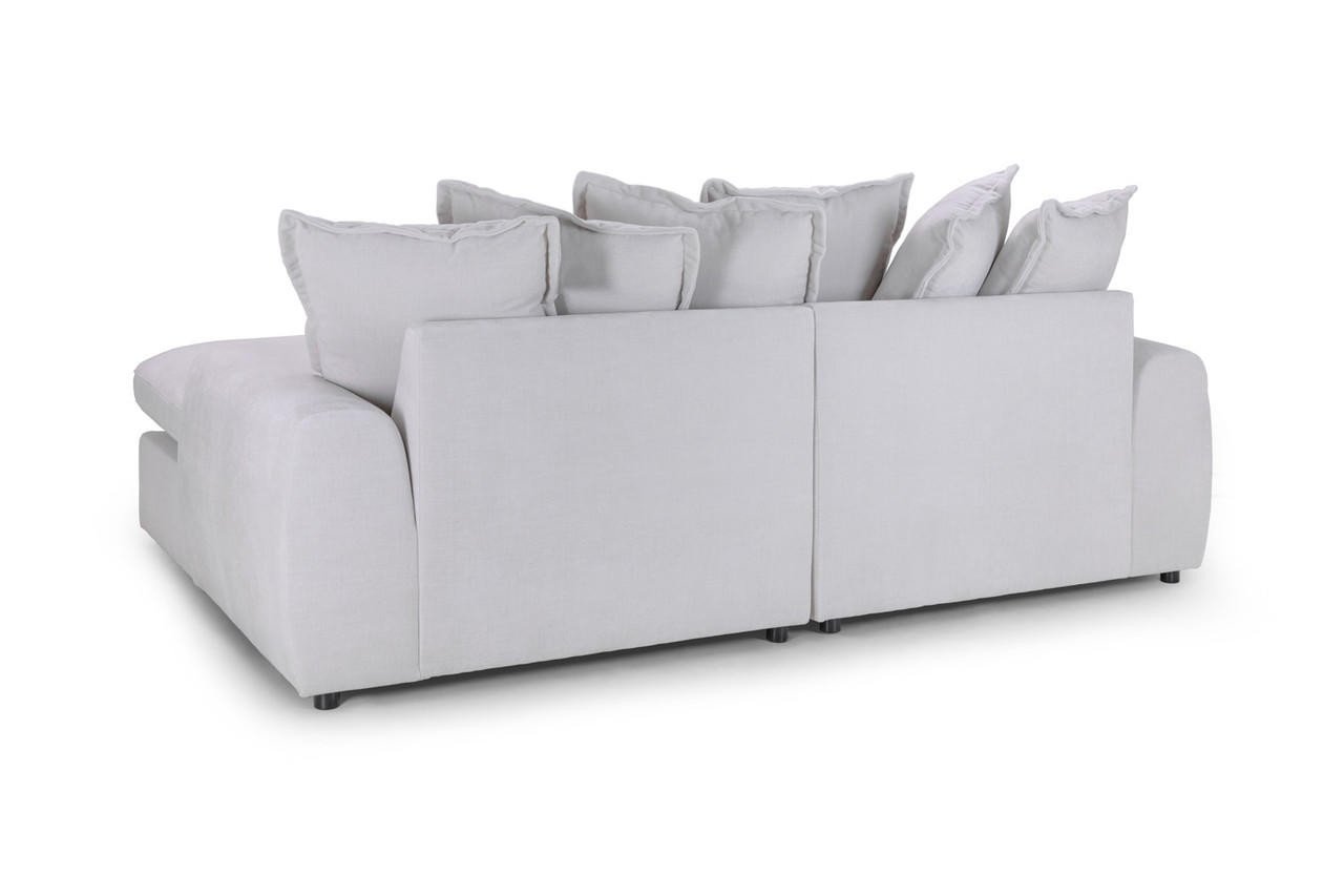 Lucius Natural Fabric Right Hand Facing Corner Sofa - Image 2