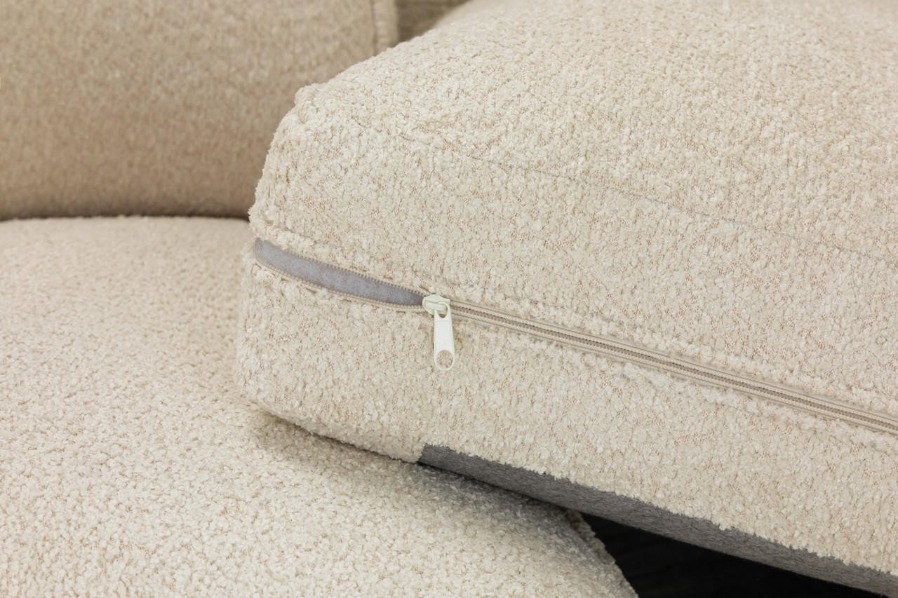 Bleu Beige Fabric Universal Corner Sofa - Image 4