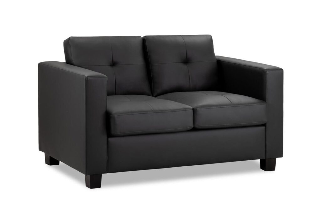 Jerry sofa black 2 seater 34333.jpg