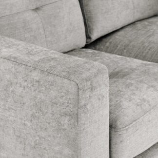 Aylin Grey Fabric Armchair