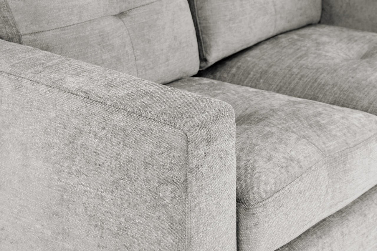 Aylin Grey Fabric Armchair