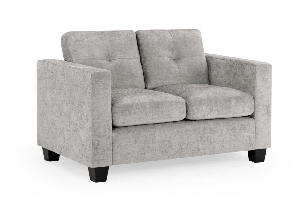 Jerry sofa grey fabric 2 seater 49610.jpg