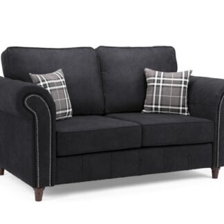 Maxen Charcoal Fabric 2 Seater Sofa