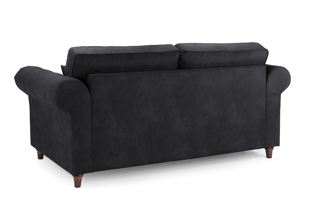 Maxen Charcoal Fabric 3 Seater Sofa - Image 2