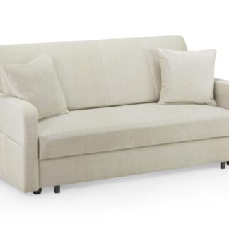 Soren Beige Fabric 3 Seater Sofa Bed