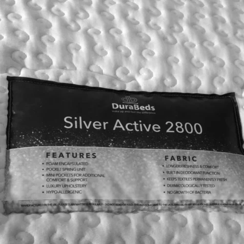 Dura Beds Silver Active 2800 Mattress photo review
