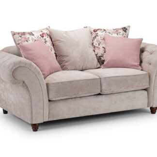 Zinc Beige Fabric 2 Seater Sofa