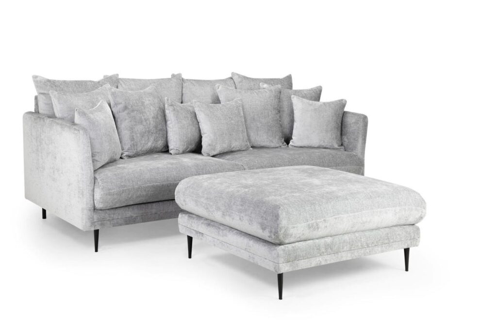 Turin sofa light grey 3 seater with footstool 18336.jpg