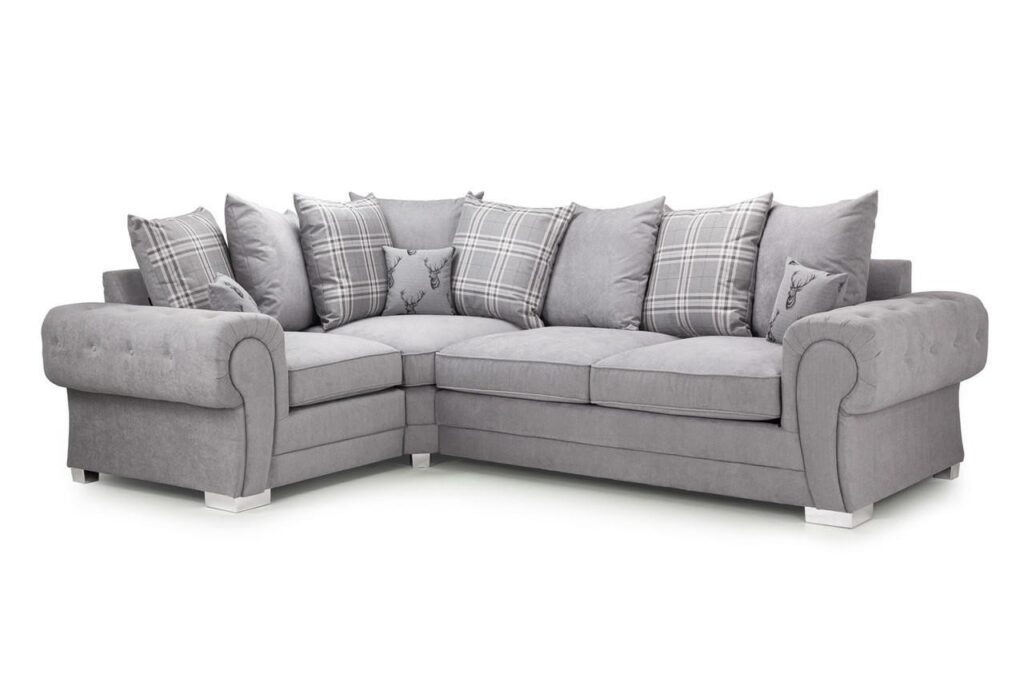 Verona scatterback sofabed grey left hand facing corner 45806.jpg