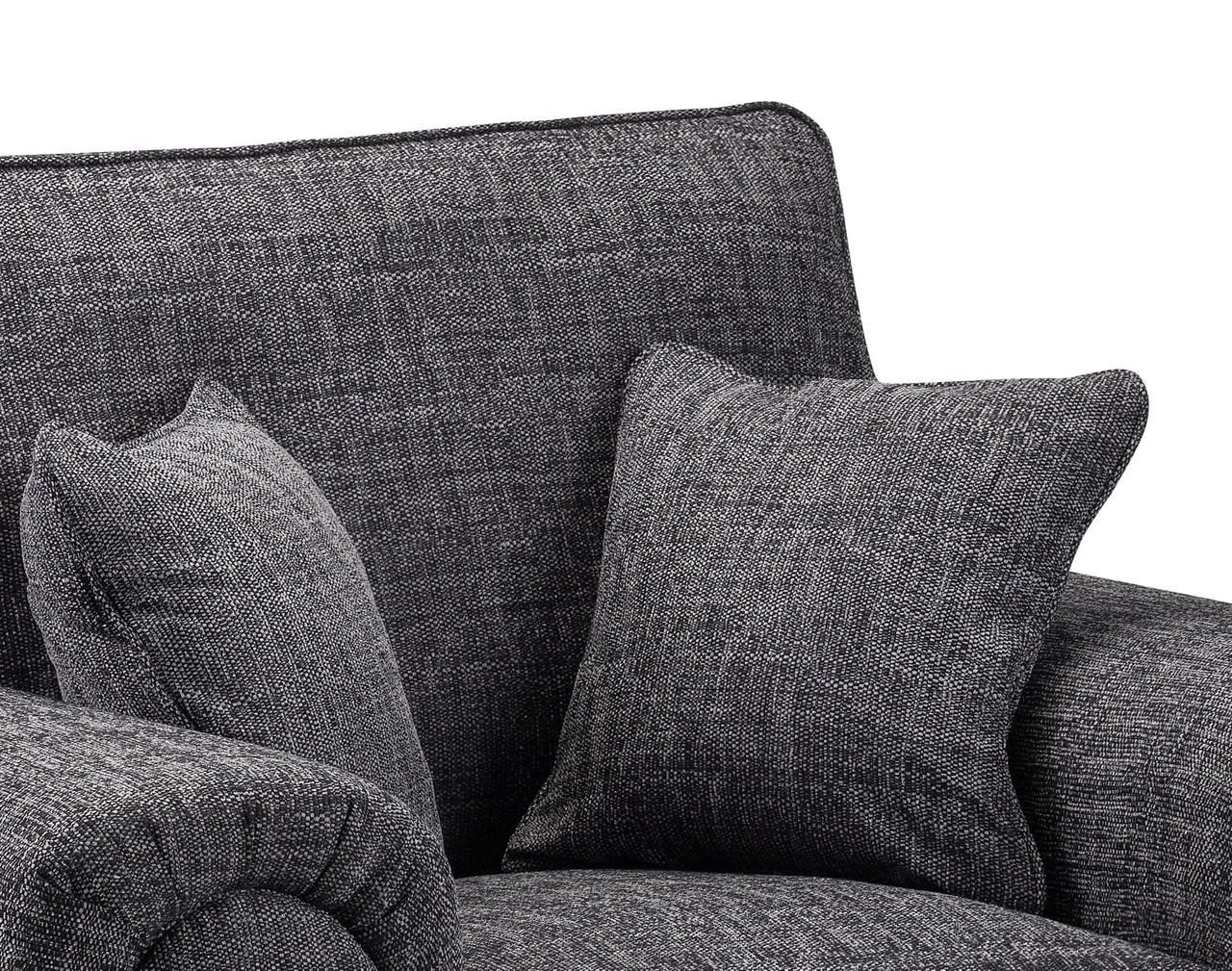Gather Grey Fabric Large Corner Sofa - Image 4