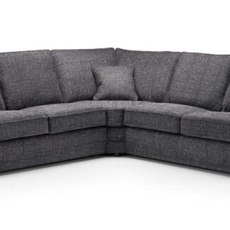 Gather Grey Fabric Large Corner Sofa