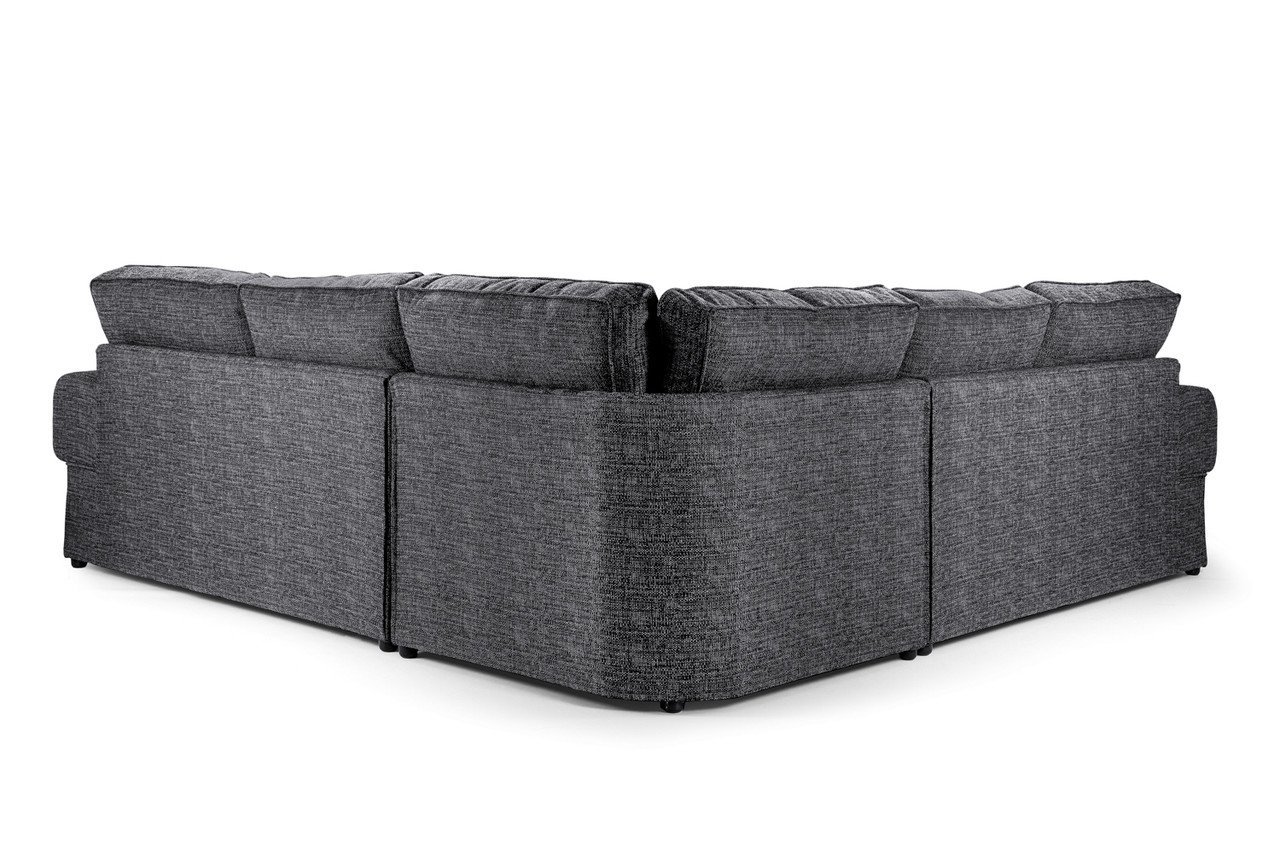 Gather Grey Fabric Large Corner Sofa - Image 2