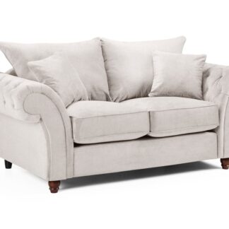 Mossley Fullback Stone Fabric 2 Seater Sofa