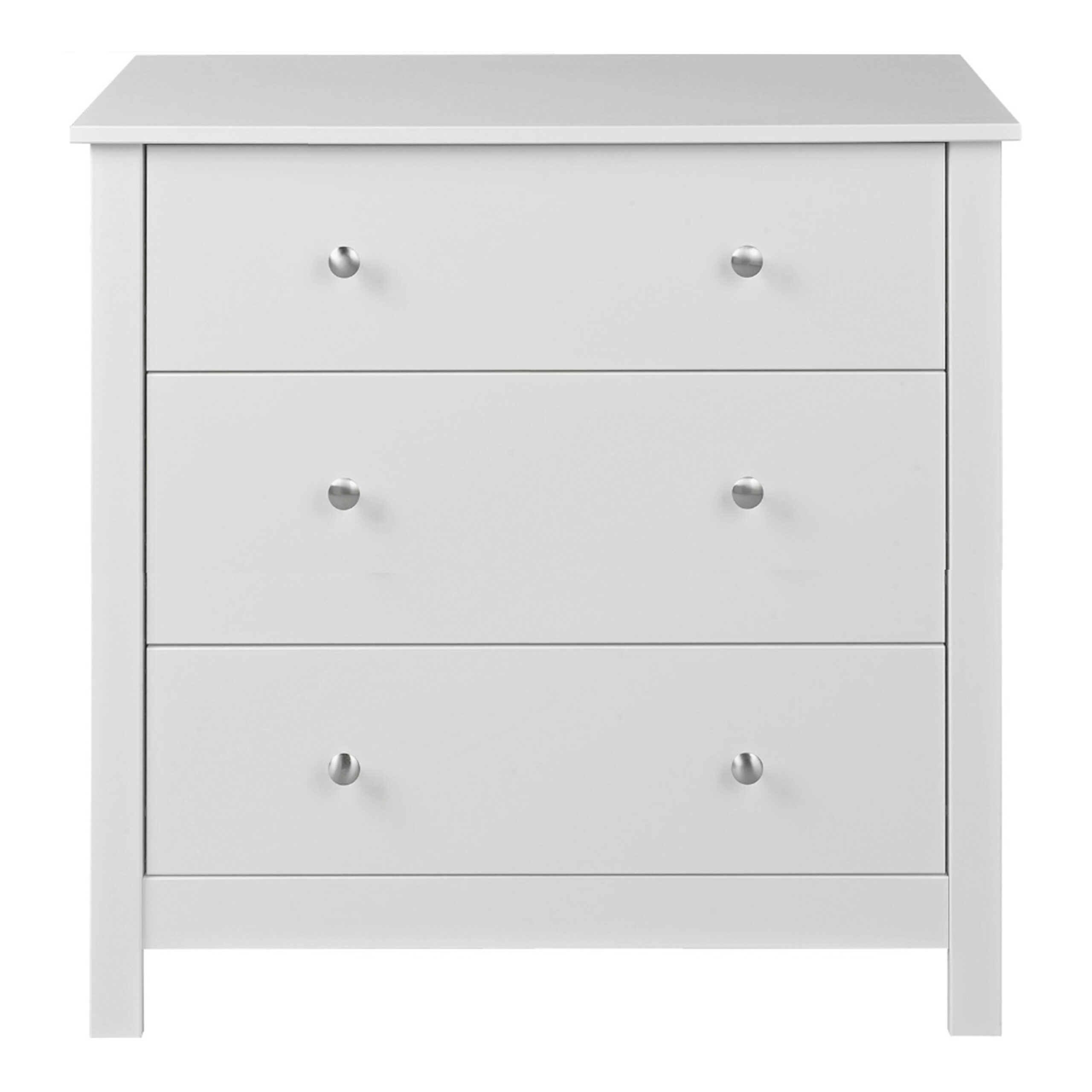 Florence 3 drawer chest in White